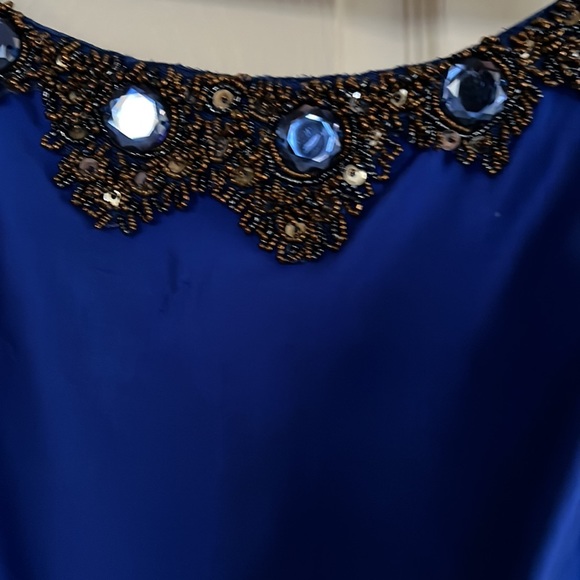 Beautiful Kay Unger Beaded cocktail dress - Picture 3 of 4